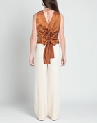 Jijil Womens Top in Camel