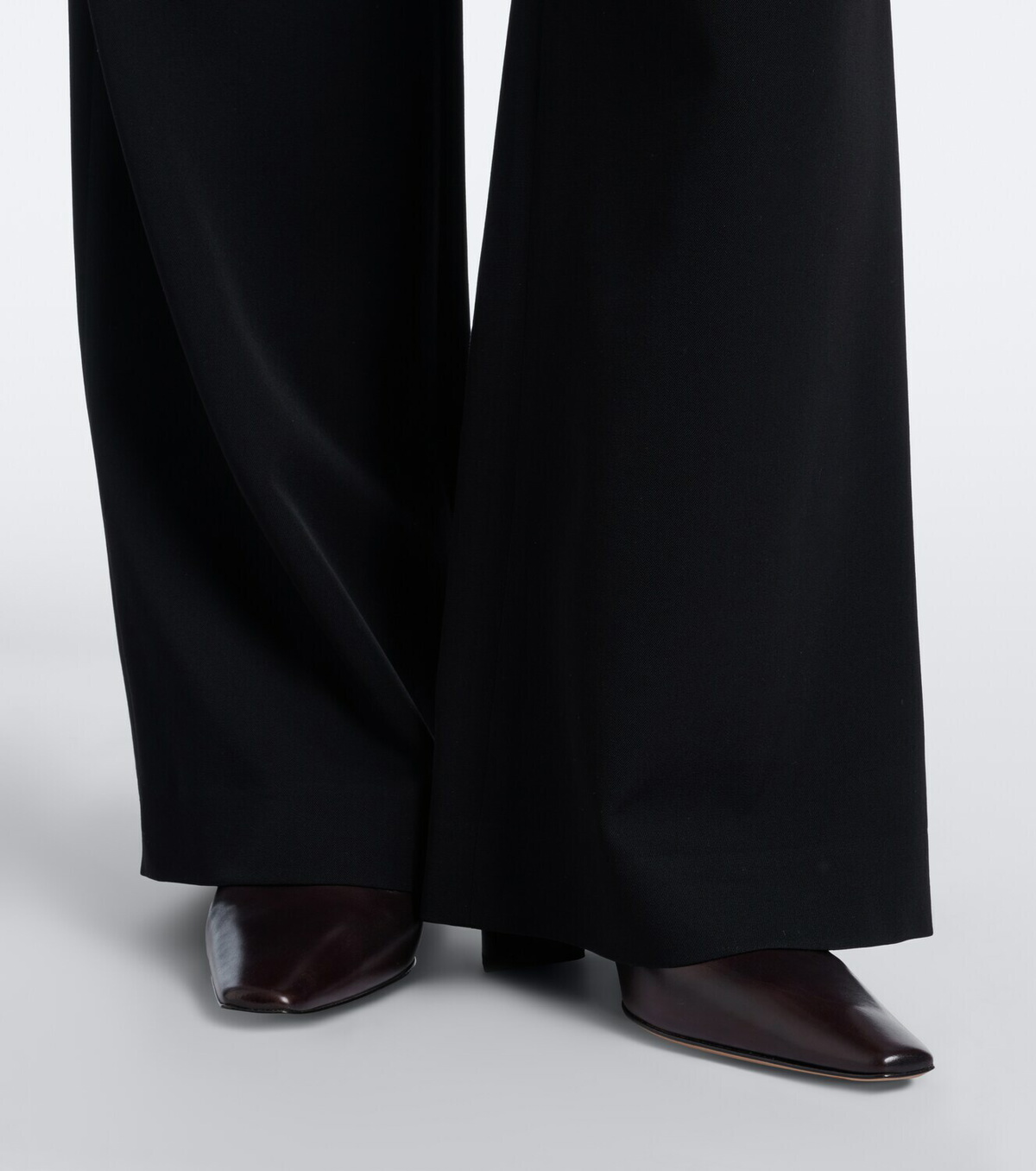 The Row Pia leather pumps