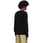 Comme des Garcons Shirt Black Gauge 12 Layered Sweater
