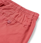 J.Crew - Stretch-Cotton Twill Drawstring Shorts - Men - Red