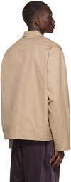 Acne Studios Beige Twill Jacket