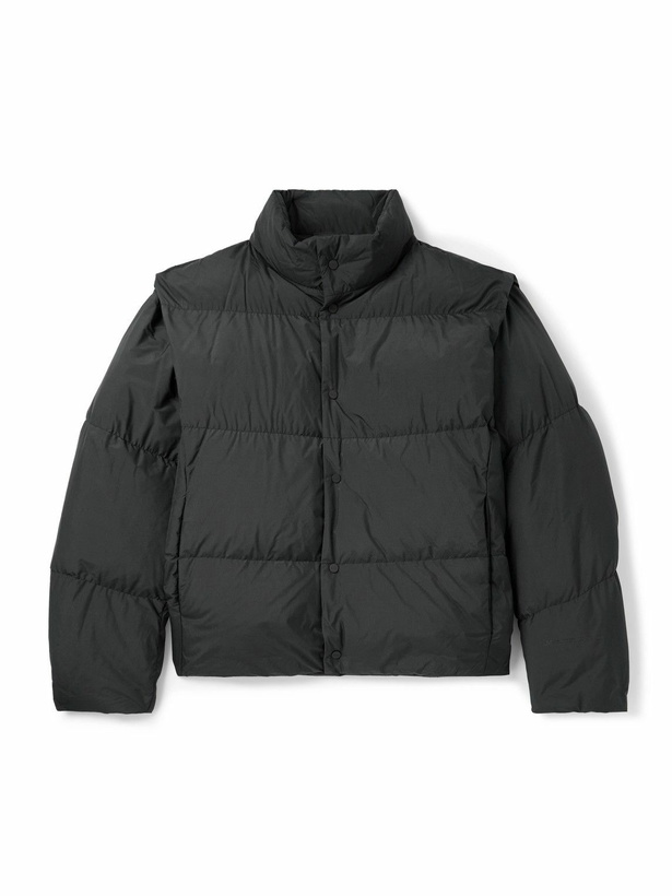 Photo: Laminar - Quilted Shell Down Jacket - Black