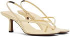 NEOUS Beige Shamali Heeled Sandals
