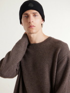 Moncler - Logo-Appliquéd Wool and Cashmere-Blend Beanie
