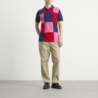Comme des Garçons SHIRT Men's x Fred Perry Patchwork Polo in Navy X Mix