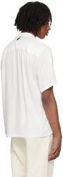 rag & bone White Avery Resort Shirt