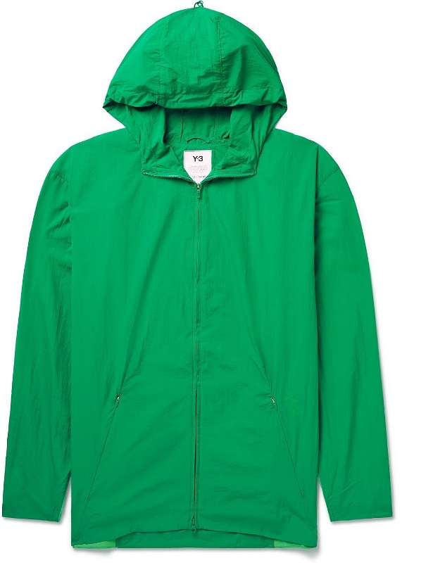 Photo: Y-3 - Shell Hooded Jacket - Green