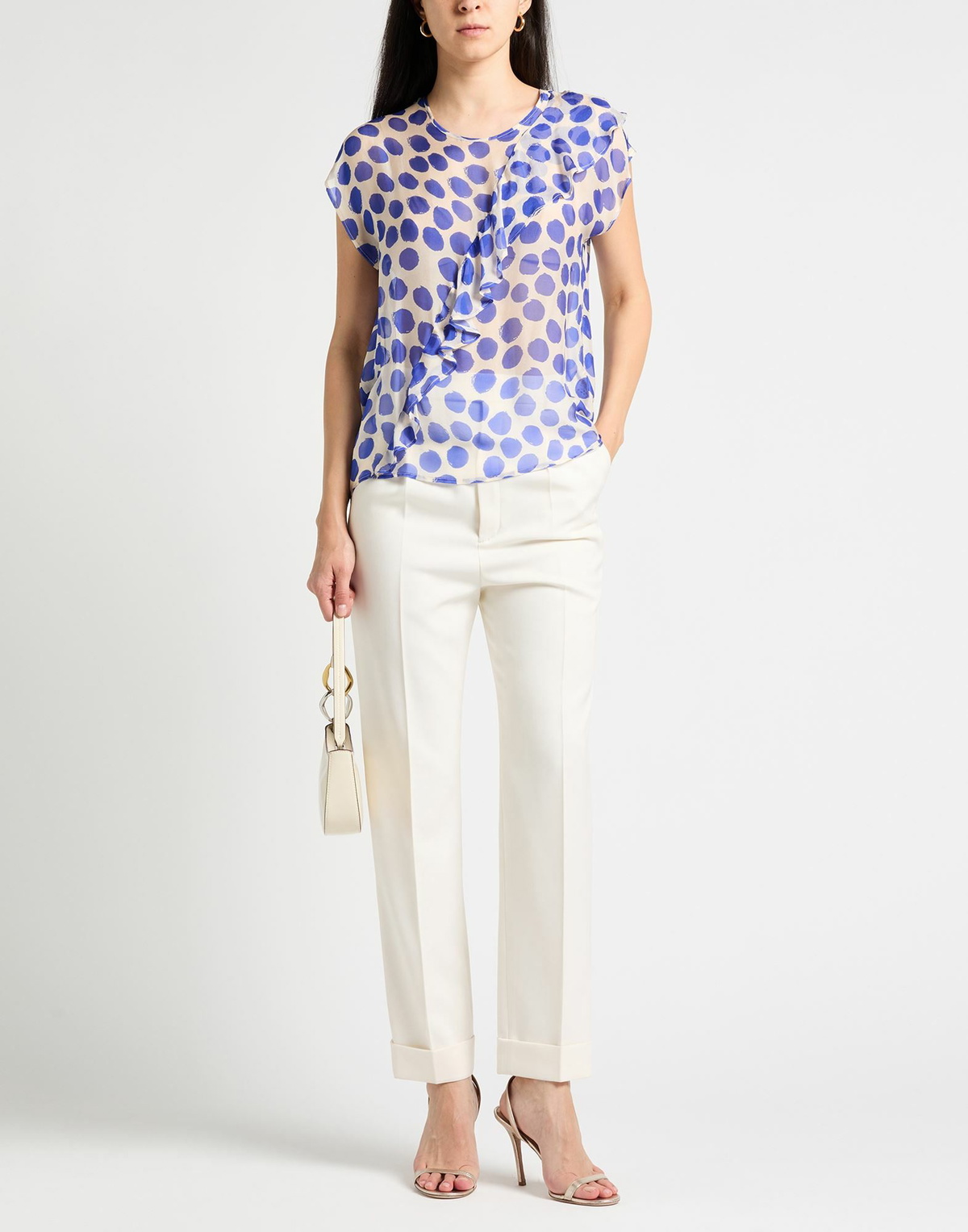 Alessia Santi Womens Top in Blue