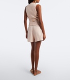Zimmermann Clash linen shorts