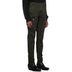 Amiri Green Cotton Cargo Pants