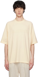 Jacquemus Beige Les Classiques 'Le t-shirt Typo' T-Shirt