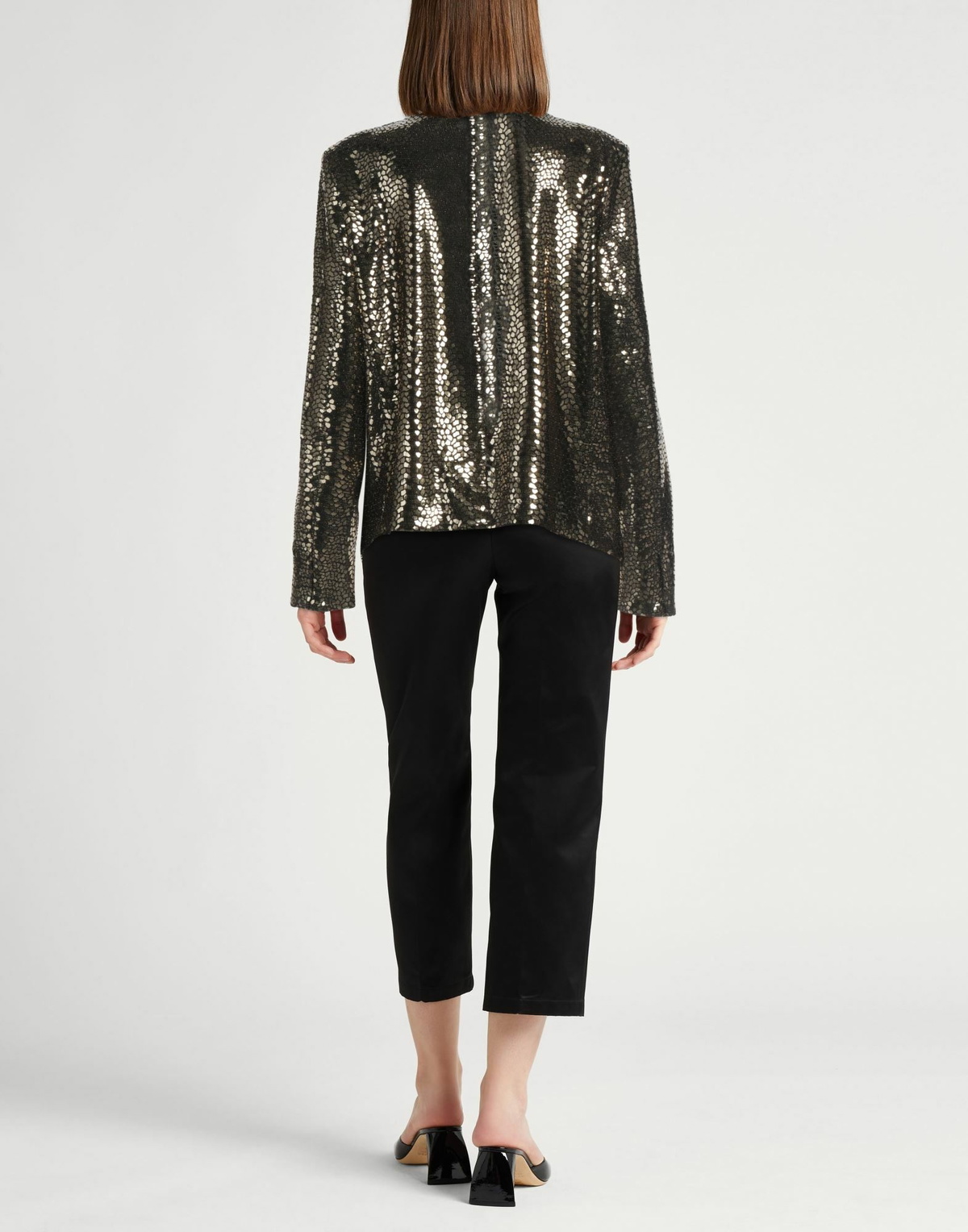 Forte_forte Womens Blazer in Gold