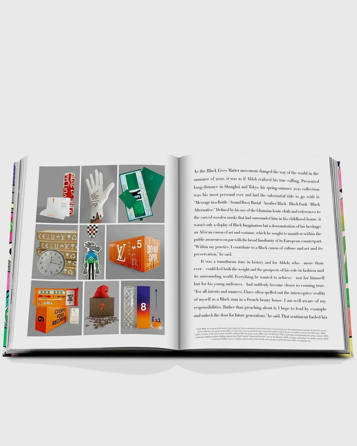 Assouline "Louis Vuitton: Virgil Abloh (Cartoon Cover)" By Anders C. Madsen   Multi     Art & Design|Fashion & Lifestyle   One Size