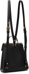 Marni Black Leather Trunkaroo Backpack