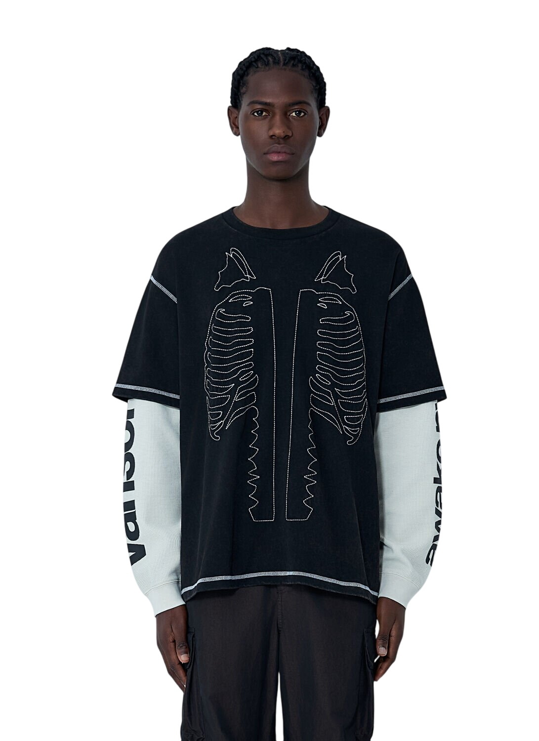 Awake NY Blue Paisley Cardigan Awake NY