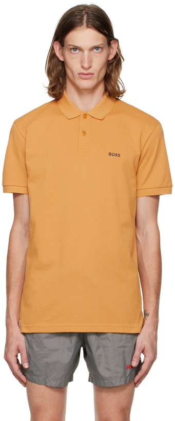 Photo: Boss Yellow Piro Polo