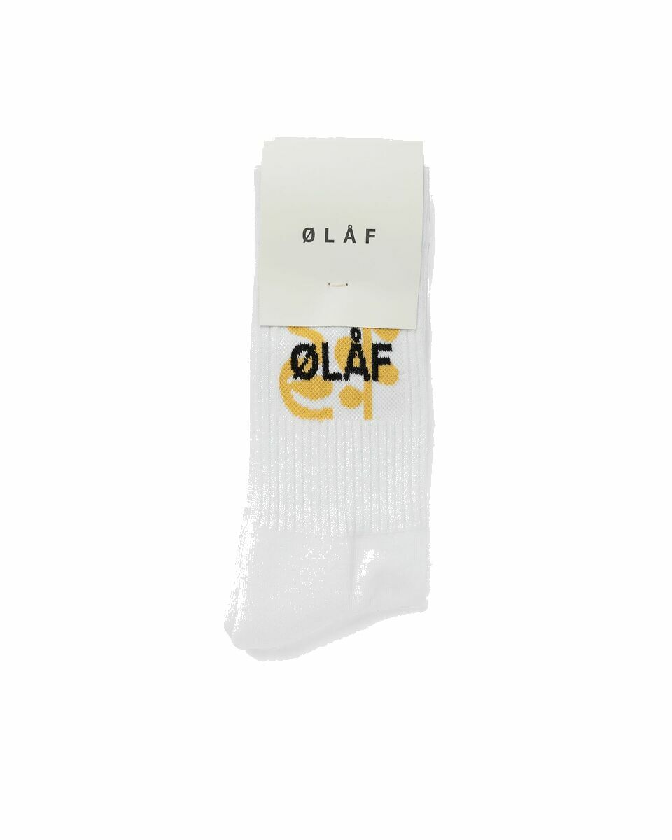 Photo: ølåf Vine Socks White - Mens - Socks