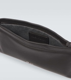 Zegna Secondskin leather toiletry bag