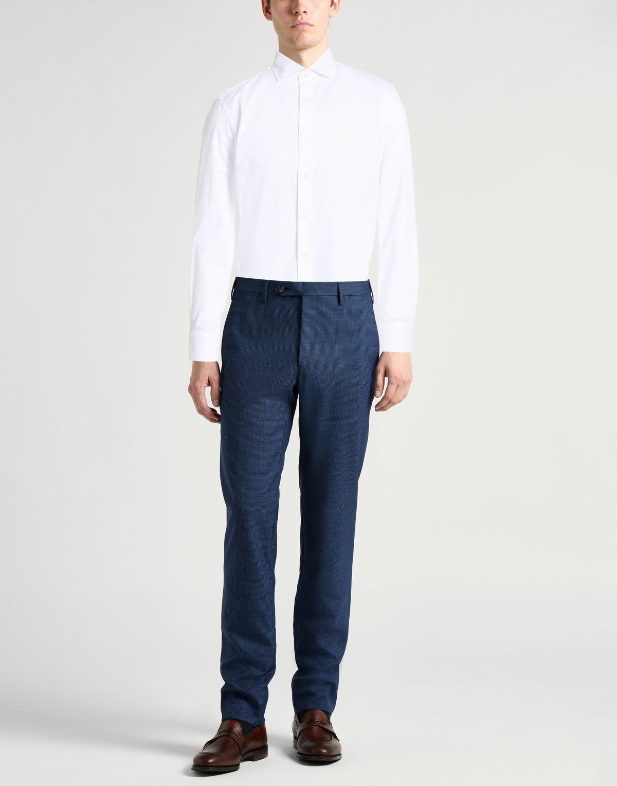 Caruso Mens Shirt in White