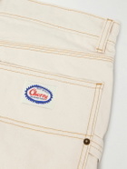 Cherry Los Angeles - Carpenter Straight-Leg Denim Shorts - Neutrals