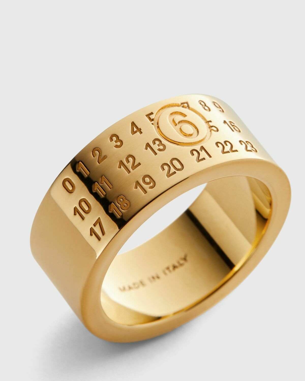 Maison Margiela MM6 RING gold Mens Jewellery