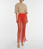 Dion Lee - Fishnet maxi skirt