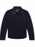 Zegna - TECHMERINO Wool-Jersey Sweatshirt - Blue