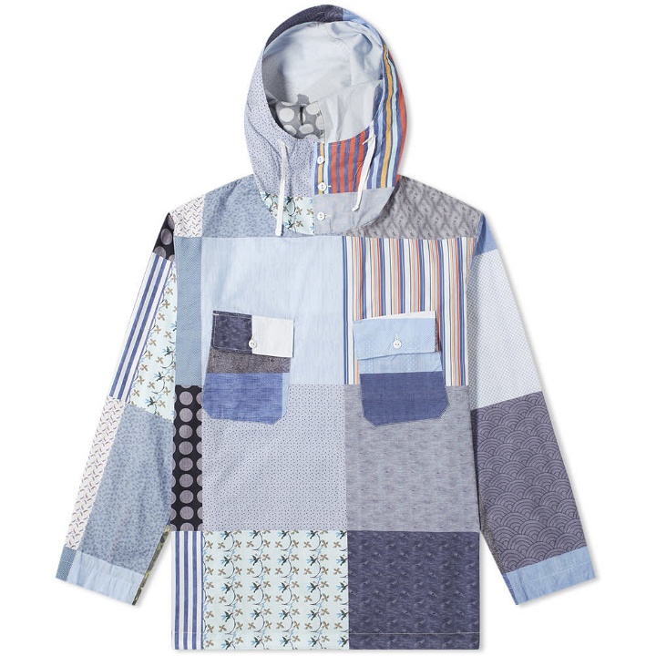 Photo: Engineered Garments Patchwork Cagoule