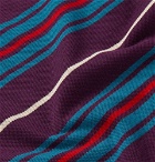 Très Bien - Striped Cotton-Piqué Polo Shirt - Multi