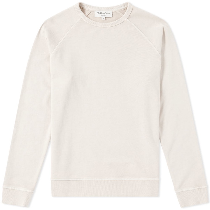 Photo: YMC Pigment Dye Schrank Raglan Sweat