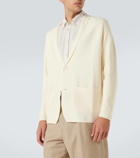 Lardini Wool, silk and cashmere blazer