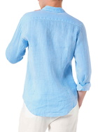 MC2 Saint Barth Man Striped Linen Pamplona Shirt