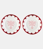 Aquazzura Casa Jaipur set of 2 dessert plates