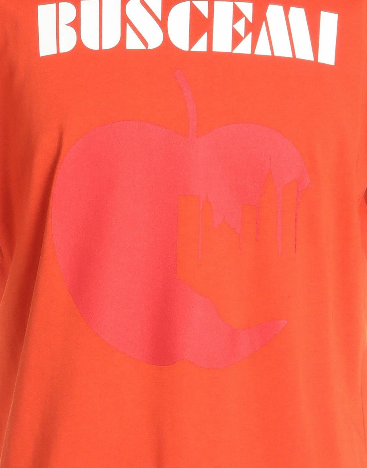 Buscemi Mens T-shirt in Tomato red