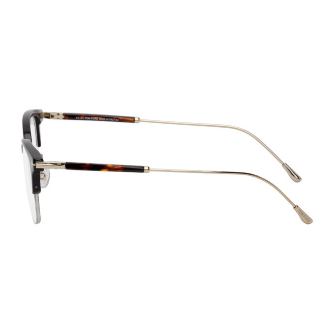 Tom ford best sale semi rimless glasses