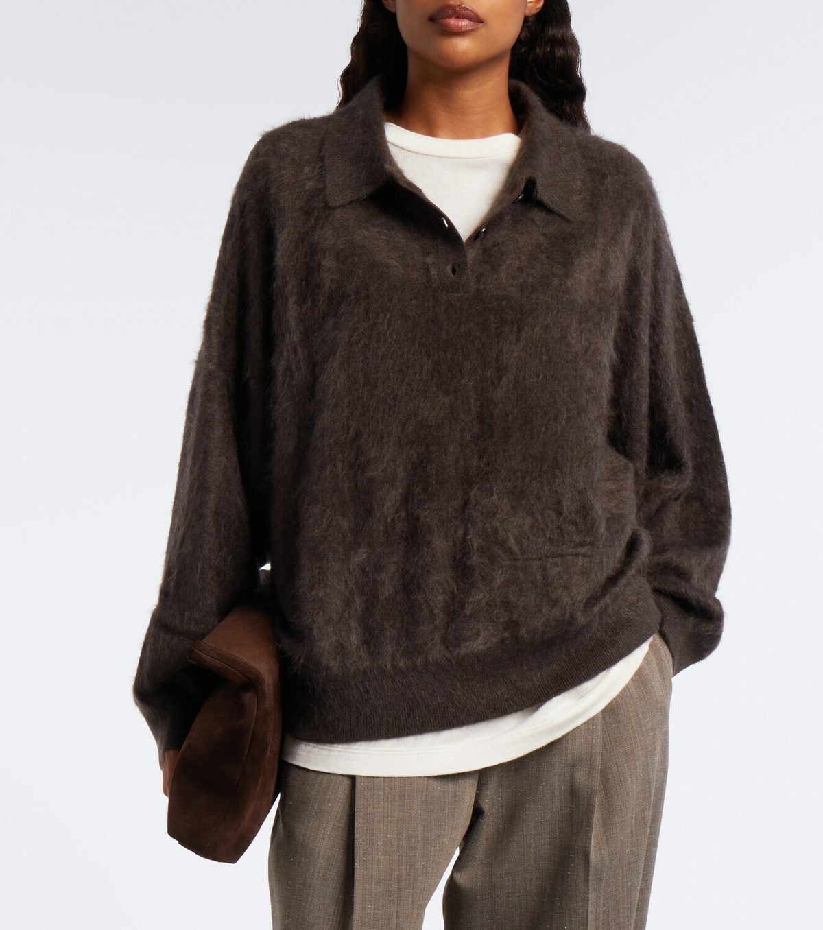 Lisa Yang Valdis cashmere polo sweater
