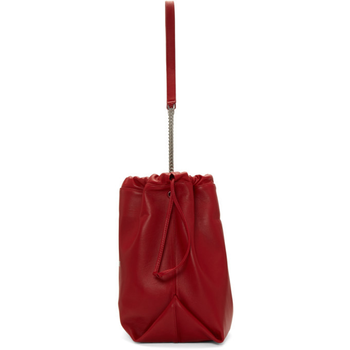 Teddy drawstring bucket online bag