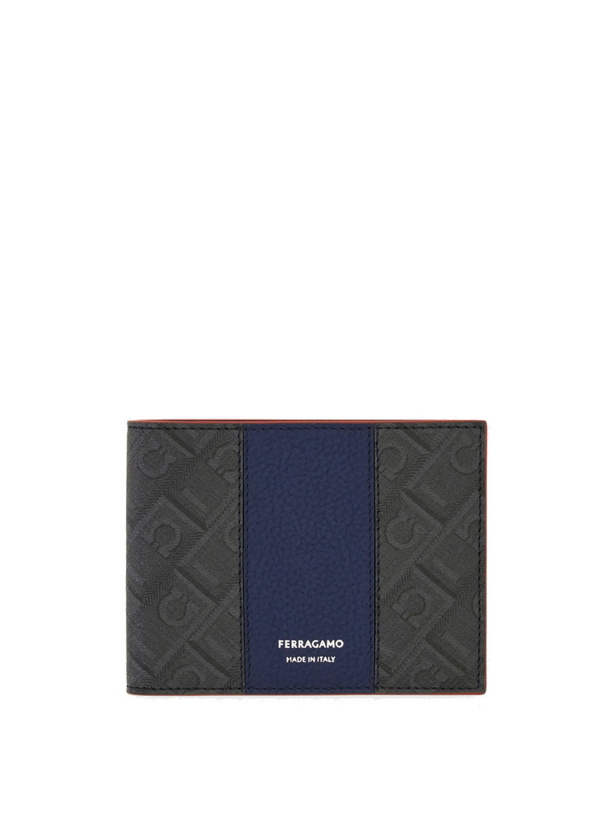 Photo: Ferragamo Mens Ferragamo Monogram wallet - Citymatch Capsule in Beige