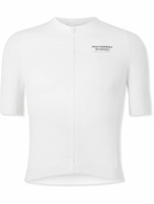 Pas Normal Studios - Solitude Logo-Print Cycling Jersey - White