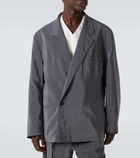 Lemaire Asymmetric silk-blend blazer