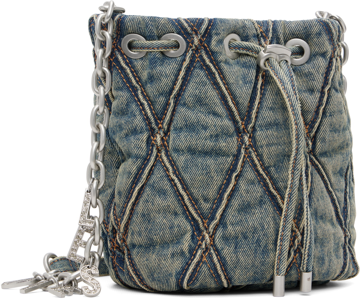 Diesel Blue Charm-D Bucket S Bag