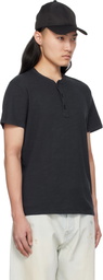 rag & bone Navy Classic Cotton Henley