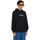 Off-White Black Heraldic Threshold Arrow Skate Hoodie