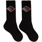 Burberry Black Diamond Logo Socks