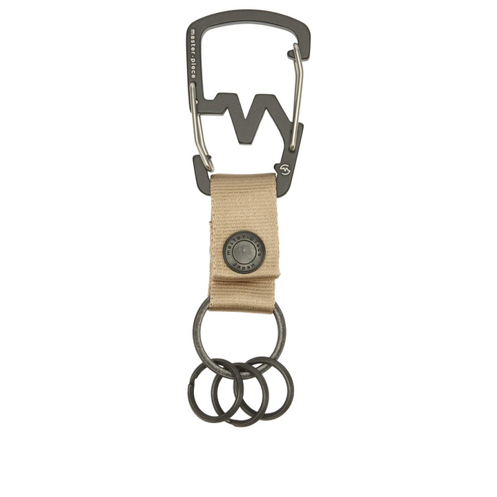 Photo: Master-Piece M-Carabiner Key Ring in Beige 