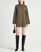 Jijil Womens Mini dress in Military green