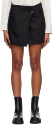ANINE BING Black Natalia Miniskirt