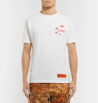 Heron Preston - Printed Organic Cotton-Jersey T-Shirt - Men - White