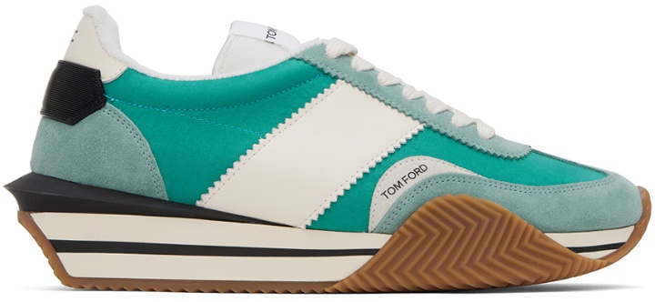 Photo: TOM FORD Green James Sneakers