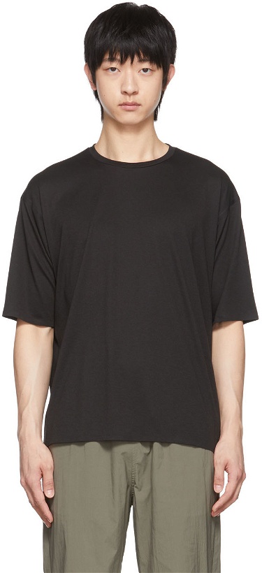 Photo: Descente Allterrain Black Polyester T-Shirt